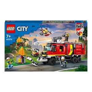 LEGO City - Masina unitatii de pompieri 60374, 502 piese