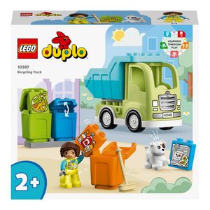 LEGO DUPLO - Camion de reciclare 10987, 15 piese