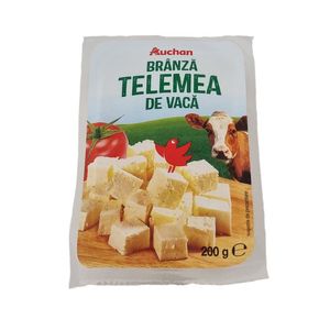 Telemea de vaca Auchan, 200 g