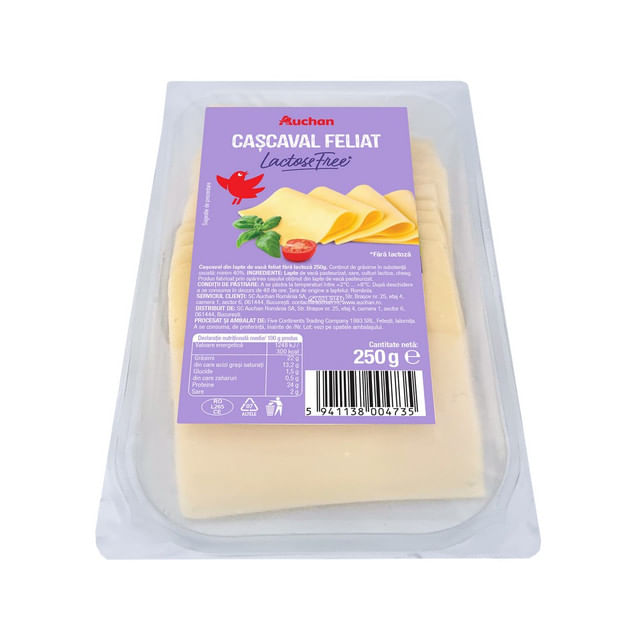 cascaval-feliat-auchan-fara-lactoza-250-g