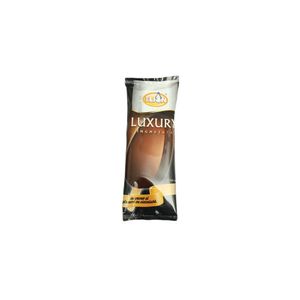 Inghetata pe bat Elion Luxury cu aroma de cacao si glazura de ciocolata, 200 ml