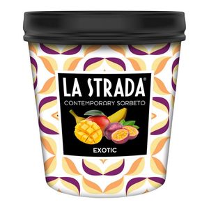 Inghetata la caserola La Strada Contemporary Sorbeto Exotic, 500 ml