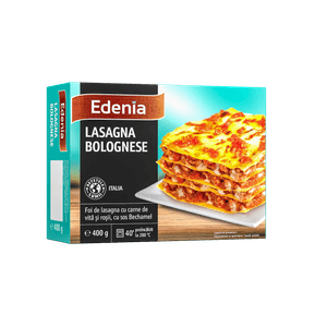 Lasagna Bolognese Edenia 400 g