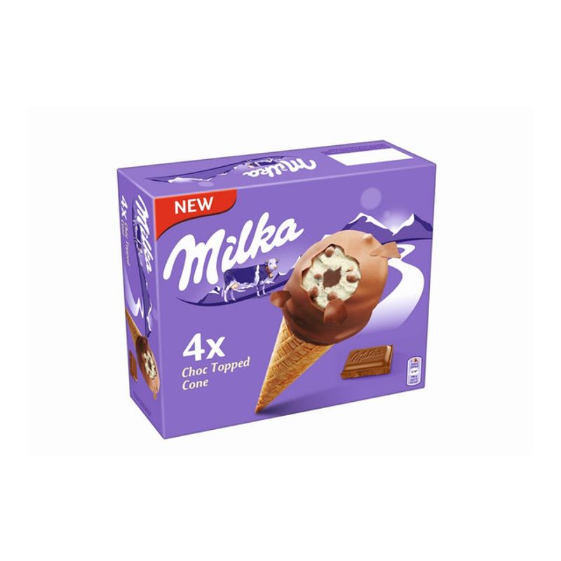 pachet-inghetata-la-cornet-milka-choc-topped-cone-4-x-110-ml