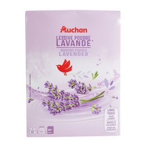 Detergent pudra Auchan cu parfum de lavanda, 3 kg