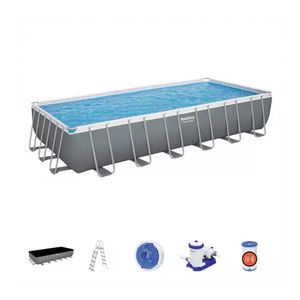 Set piscina cu accesorii Bestway Power Steel, 732 x 366 x 132 cm