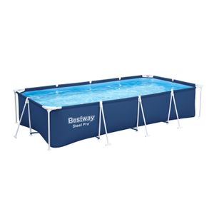 Set piscina cu pompa Bestway Steel Pro, 400 x 211 x 81 cm