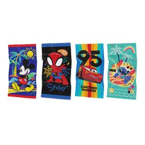 Prosop de plaja pentru copii Disney, bumbac, 320 gsm, diverse modele