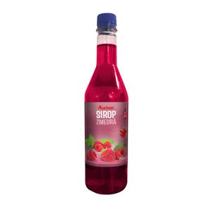 Sirop de zmeura Auchan, 0.75 l