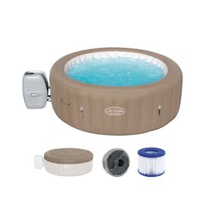 Piscina tip spa Bestway Lay-z Palm Springs Airjet, accesorii incluse, 196 x 71 cm