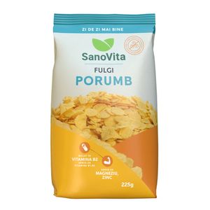 Fulgi de porumb fara zahar Sano Vita, 225 g