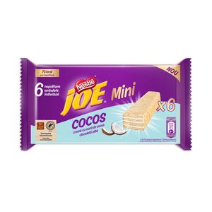 Napolitane Joe Mini cu crema de cocos, 78 g