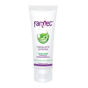 Crema de fata pentru pete si pistrui Farmec, 50 ml