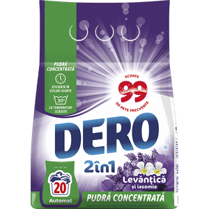 Detergent automat Dero 2in1 Levantica, 20 spalari, 1.5 kg