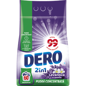 Detergent automat Dero 2in1 Levantica, 60 spalari, 4.5 kg