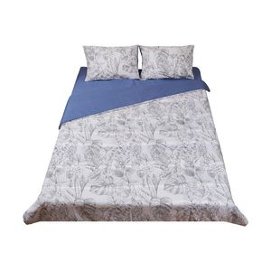 Lenjerie de pat din bumbac Heinner Home, 4 piese, 220 x 240 cm, model Aki