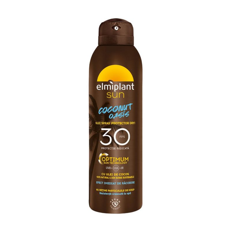 ulei-spray-protector-elmiplant-sun-coconut-oasis-spf-30-150-ml