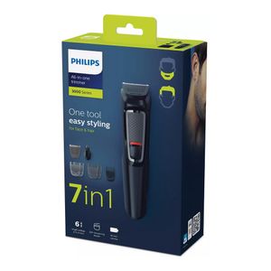 Aparat de tuns multifunctional 9 in 1 Philips MG3720/20, acumulator, autonomie 60 min, negru