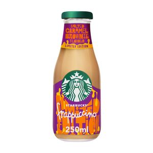 Bautura din lapte si cafea arabica Starbucks Frappuccino Brownie, 250 ml