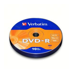 DVD-R Verbatim Wrap, 16X, 10 bucati