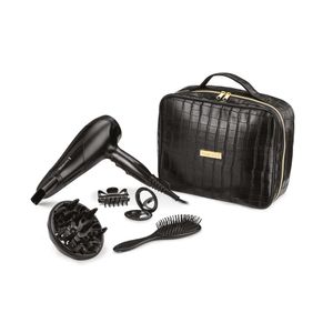 Set uscator de par Remington Style Edition D3195GP, 2200W, 6 accesorii incluse, negru