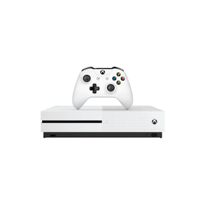 Consola Microsoft Xbox One S 1 TB, Alb, reconditionat