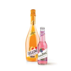 Pachet cocktail Zarea Bellini, 0.75 l + Zarea Roze & Tonic, 0.275 l