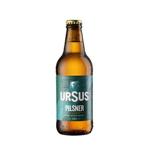 Bere blonda Ursus Core Pilsener, sticla, 0.33 l