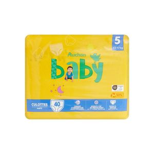 Scutece Chilotel Auchan Baby, marimea 5, 12 - 17 kg, 40 bucati