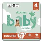 scutece-auchan-baby-sensitive-marimea-4-32-bucati