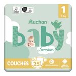 scutece-auchan-baby-sensitive-marimea-1-25-bucati