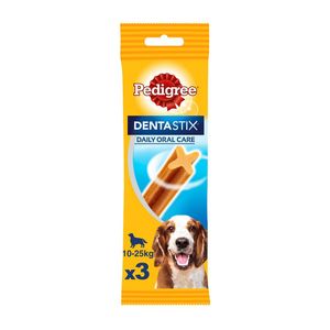 Batoane dentare pentru caini de talie medie Pedigree DentaStix, 77 g