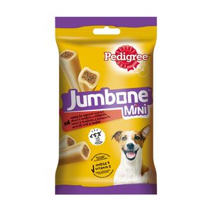 Batoane pentru caini de talie mica Pedigree Jumbone, cu aroma de vita si pasare, 4 x 40 g