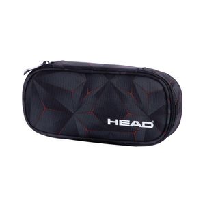 Penar Head Red Lava, poliester, negru-rosu