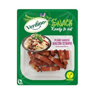 Bacon vegan cuburi Verdino, 125 g