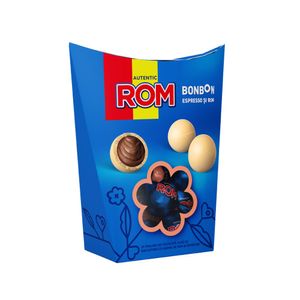 Praline din ciocolata Rom, cu rom si espresso, 130 g