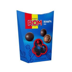 Praline de ciocolata Rom, cu umplutura de rom, 130 g