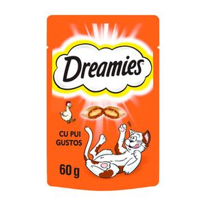 Recompense pentru pisici Dreamies, cu pui gustos, 60 g