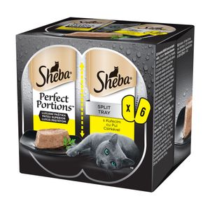 Hrana umeda pentru pisici adulte Sheba Perfect Portions, pui, 6 x 37.5 g
