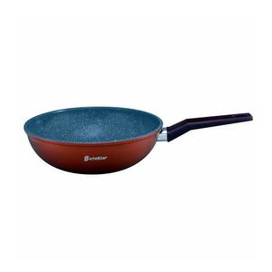 Tigaie wok Schmitter cu interior ceramic, 28 cm