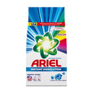 Detergent pudra automat Ariel Touch of Lenor Color, 6 kg