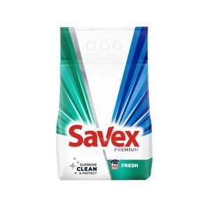 Detergent pudra Savex Premium Fresh, 4 kg