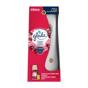 Odorizant de camera Glade Automatic Cherry & Peony, 269 ml