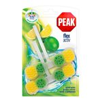 odorizant-solid-pentru-toaleta-peak-flex-activ-cu-parfum-de-lamaie-verde-2-x-48-g
