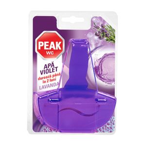 Odorizant pentru toaleta Peak, apa violet cu lavanda, 55 g