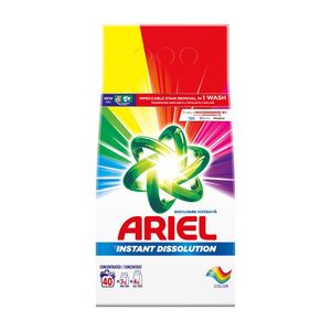 Detergent pudra automat Ariel Color, 3 kg, 40 spalari