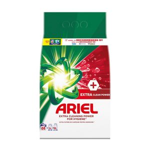Detergent pudra automat Ariel +Extra Clean Power, 5.1 kg, 68 spalari