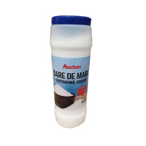 Sare de mare Auchan extrafina, iodata, 400 g