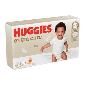 Scutece Huggies Extra Care Mega, marimea 4, 8 - 16 kg, 60 bucati