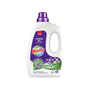 Detergent lichid Sano Maxima Spring Flowers, 3 l, 60 spalari